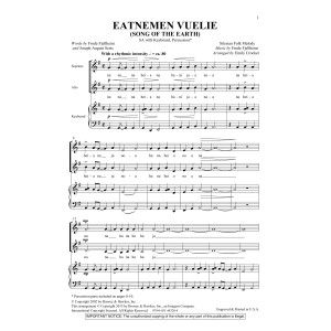 Eatnemen Vuelie (Song Of The Earth) (arr. Emily Crocker)