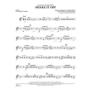 Shake It Off - Teil 1 - Bb-Klarinette/Bb-Trompete