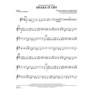 Shake It Off - Pt.5 - Eb Baritone Saxophone