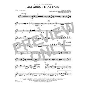 All About That Bass - Eb Alto Saxophone 1