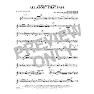 All About That Bass - Eb Alto Saxophone 2