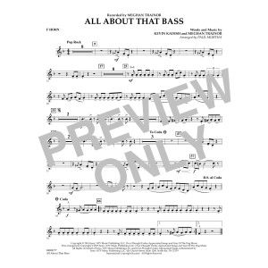 All About That Bass - F Horn