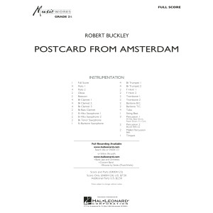 Postcard from Amsterdam - Full Score