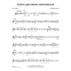 Postcard from Amsterdam - Bb Trumpet 1