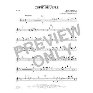 Cupid Shuffle - Flöte