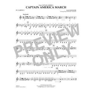 Captain America March - Bb Clarinet 2