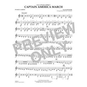 Captain America March - Bb Bass Clarinet