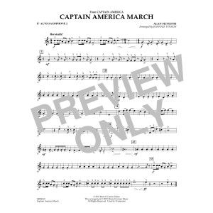 Captain America March - Eb Alto Saxophone 2