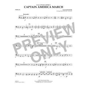 Captain America March - Timpani