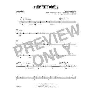 Feed the Birds (from Mary Poppins) - Percussion 2