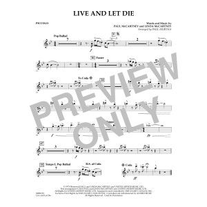 Live and Let Die - Piccolo
