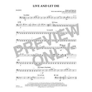 Live and Let Die - Fagott