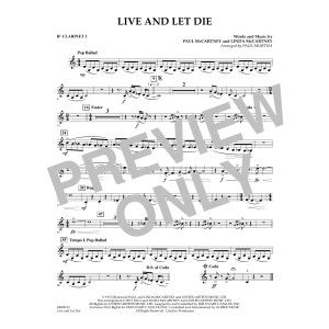 Live and Let Die - Bb Klarinette 3
