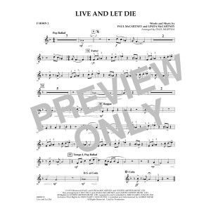 Live and Let Die - F Horn 2