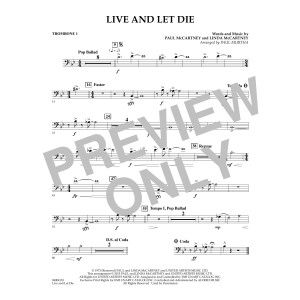 Live and Let Die - Posaune 1