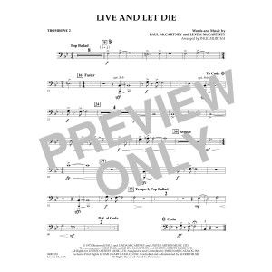 Live and Let Die - Trombone 2