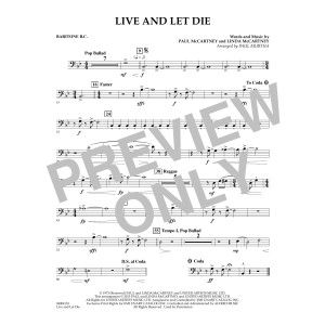 Live and Let Die - Baritone B.C.