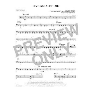 Live and Let Die - Electric Bass