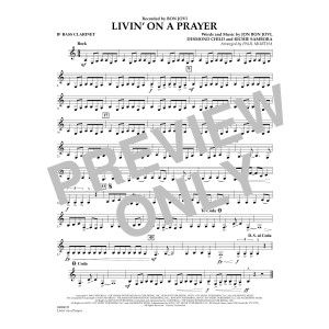 Livin' On A Prayer - Bb Bass Clarinet