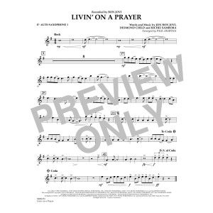 Livin' On A Prayer - Eb Alto Saxophone 1