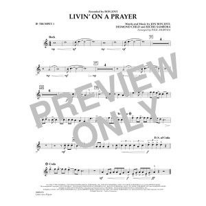 Livin' On A Prayer - Bb Trumpet 1