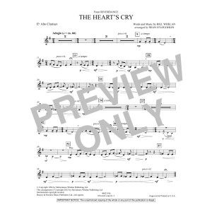The Heart's Cry (from Riverdance) - Eb Alto Clarinet