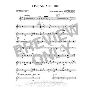 Live and Let Die - Mallet-Percussion