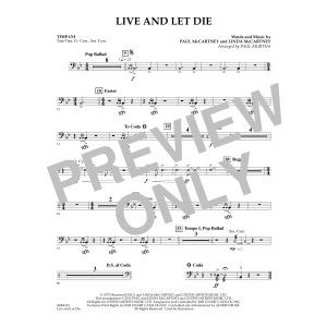 Live and Let Die - Pauken