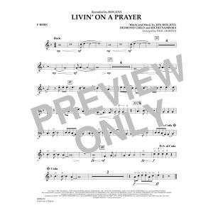 Livin'' On A Prayer - F Horn