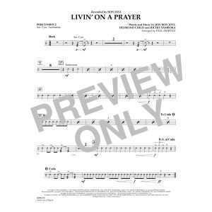 Livin' On A Prayer - Percussion 2