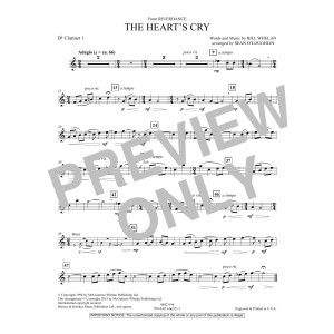 The Heart's Cry (from Riverdance) - Bb Clarinet 1