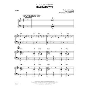 Backatown - Piano