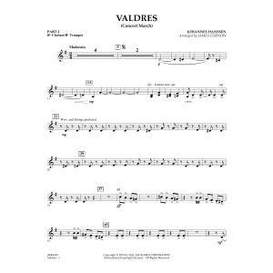Valdres (Konzertmarsch) - Pt.2 - Bb-Klarinette/Bb-Trompete