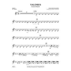 Valdres (Concert March) - Pt.3 - Bb Clarinet