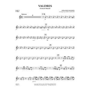 Valdres (Concert March) - Pt.3 - F Horn