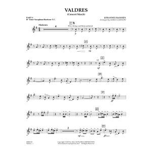 Valdres (Concert March) - Pt.4 - Bb Tenor Sax/Bar. T.C.