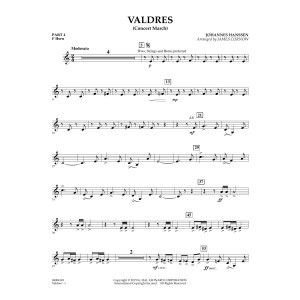 Valdres (Concert March) - Pt.4 - F Horn