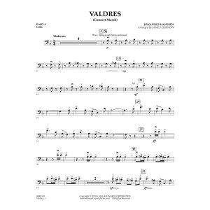 Valdres (Concert March) - Pt.4 - Cello