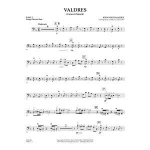 Valdres (Concert March) - Pt.5 - String/Electric Bass