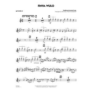 Finya Wulo - Alto Sax 2