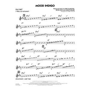 Mood Indigo - C Solostimme