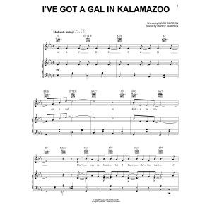 I've Got A Gal In Kalamazoo