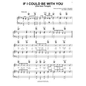 If I Could Be With You (One Hour Tonight)