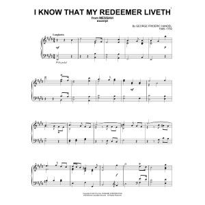 I Know That My Redeemer Liveth