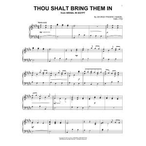 Thou Shalt Bring Them In