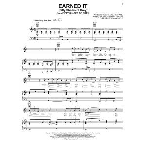 Earned It (Fifty Shades Of Grey)