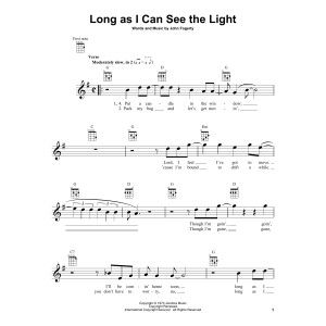 Long As I Can See The Light