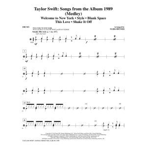 Taylor Swift: Songs from the Album 1989 - Drums