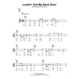 Lookin' Out My Back Door