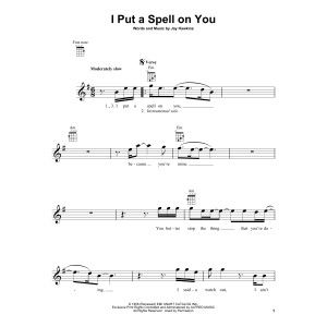 I Put A Spell On You